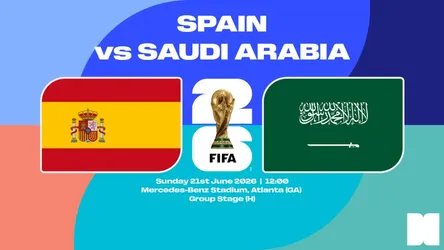 Spain vs Saudi Arabia poster